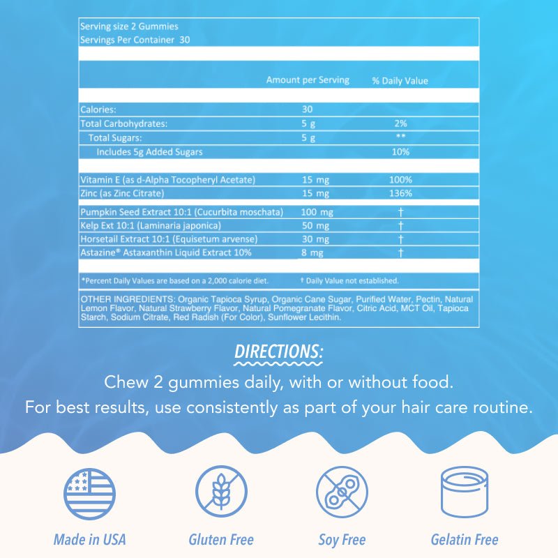 Astaxanthin Hair Gummies