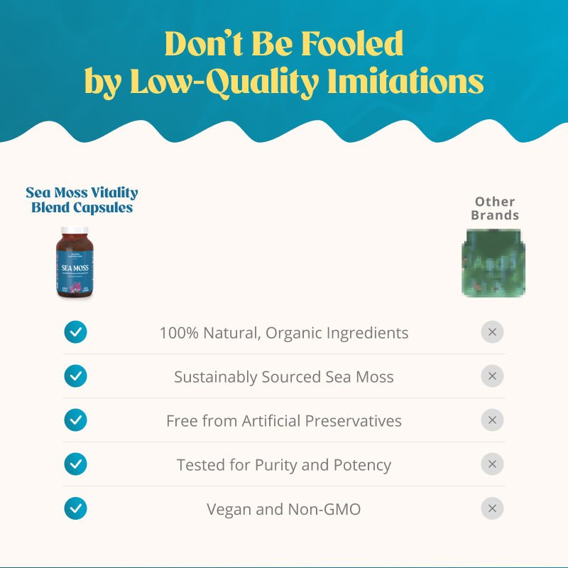 Sea Moss Vitality Blend Capsules