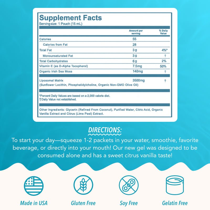 Liposomal Sea Moss Gel