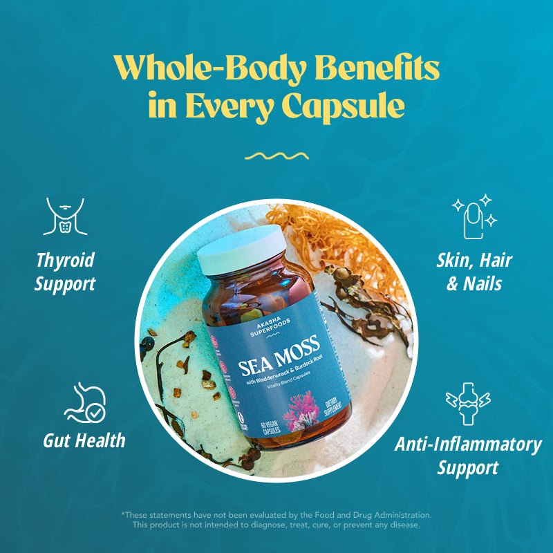 Sea Moss Vitality Blend Capsules