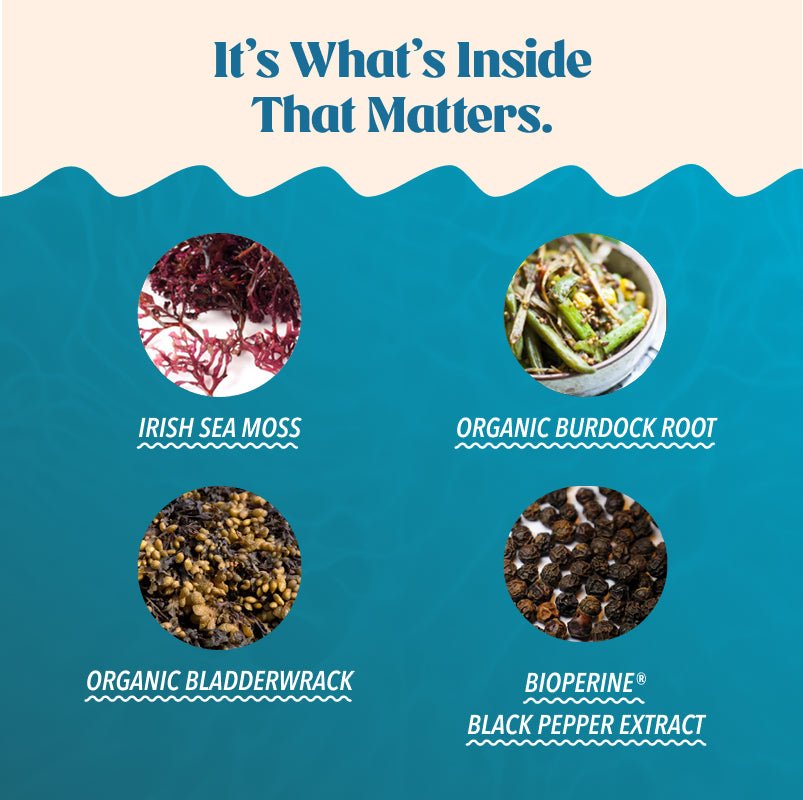 Sea Moss Vitality Blend Capsules